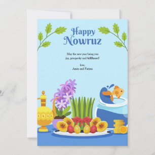 Nowruz Greeting Card Feiertagskarte