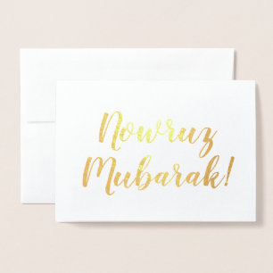 nowruz mubarak! folienkarte