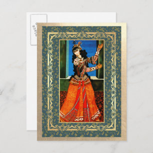 Nowruz Mubarak. Persian New Year Postcards Feiertagspostkarte
