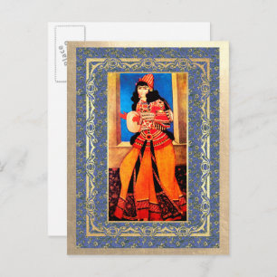 Nowruz Mubarak. Persian New Year Postcards Feiertagspostkarte