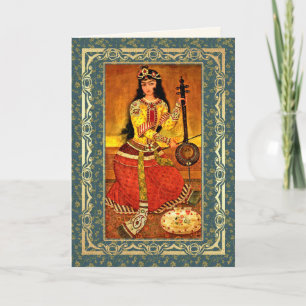 Nowruz Mubarak. Persische Neujahrs-Grußkarten Feiertagskarte