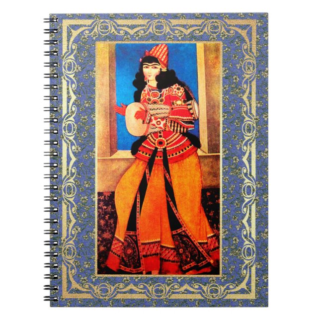 Nowruz Mubarak. Persische Neujahrsgeschenke Notizblock (Vorderseite)