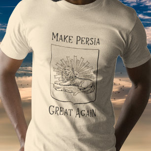 Nowruz Persian New Year macht Persia wieder groß Tri-Blend Shirt