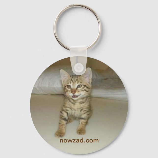 Nowzad Rescue Cat Keyring Schlüsselanhänger (Vorderseite)