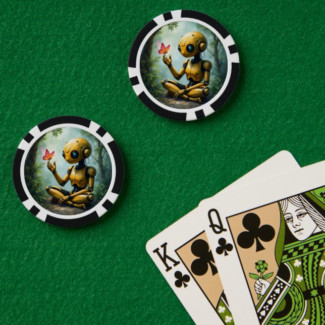 Nox findet Wunder,Der erste Schmetterling eines ne Pokerchips (Pokertisch (doppelt))