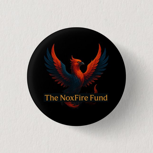 NoxFire Fund Abzeichen Button (Vorderseite)