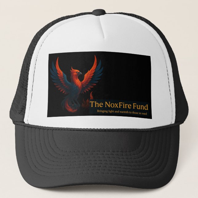 NoxFire Fund Trucker Hat Truckerkappe (Vorderseite)