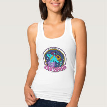 NP Aquarius Women's Slim Fit Racerback Tank Top