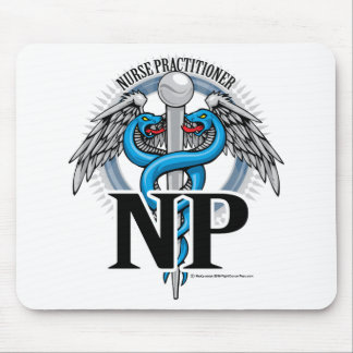 NP-BlauCaduceus Mousepad