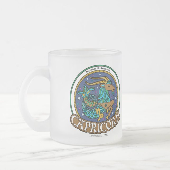 NP Capricorn Mattiert Glass Tasse (Links)