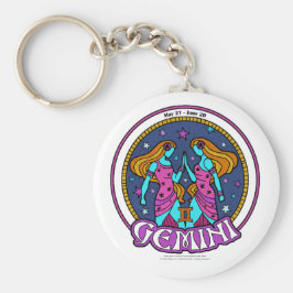 NP Gemini 2.25" Basic Button Schlüsselanhänger