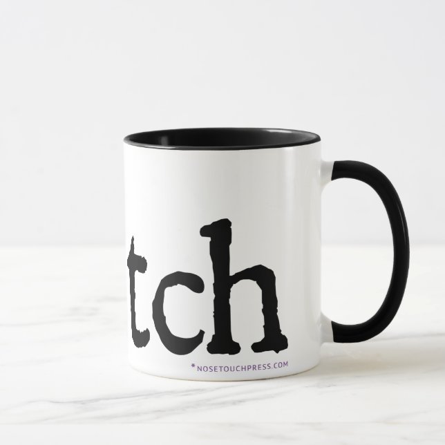 NP Hexenschwarz 11 oz Ringer-Tasse Tasse (Rechts)