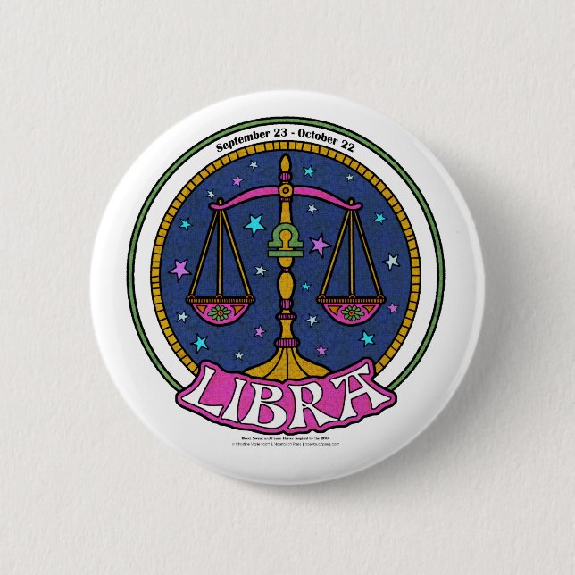 NP Libra 2 1/4" Round-Button Button (Vorderseite)
