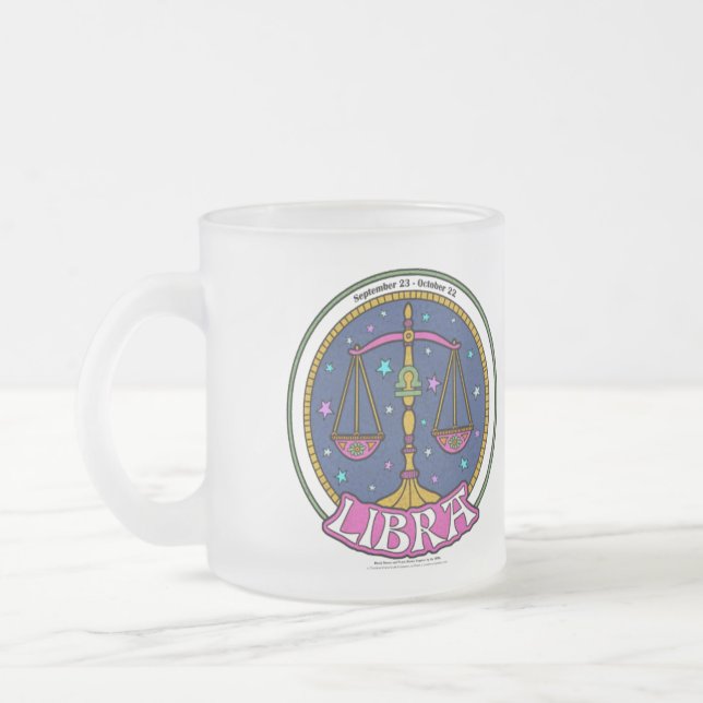 NP Libra Mattiert Glass Tasse (Links)