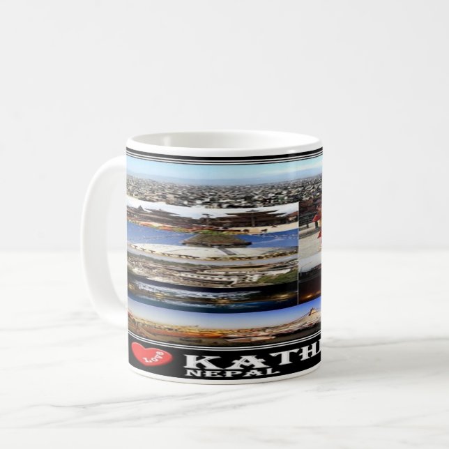 NP Nepal - Kathmandu - Kaffeetasse (Vorderseite Links)