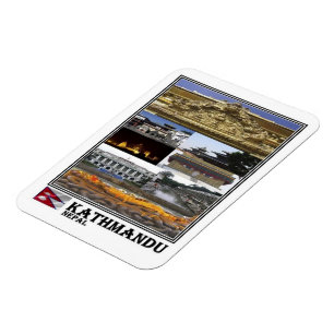 NP Nepal - Kathmandu - Mosaik - Magnet