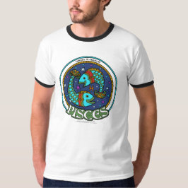 NP Pisces Men's Basic Ringer-T - Shirt