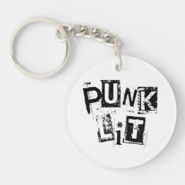NP Punk Lit Circle (beidseitig) Schlüsselanhänger
