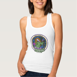 NP Virgo Women's Slim Fit Racerback Tank Oben
