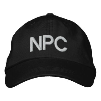 NPC BESTICKTE BASEBALLKAPPE