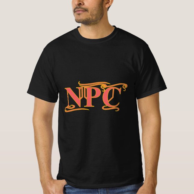 NPC darf nicht das Rad verstümmeln oder das Funny  T-Shirt (Vorderseite)