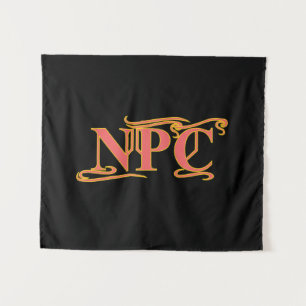 NPC darf nicht das Rad verstümmeln oder das Funny Wandteppich