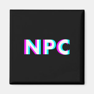 Npc Meme - Nicht spielender Charakter 2 Magnet