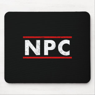 Npc Meme - Nichtspielercharakter 1  Mousepad