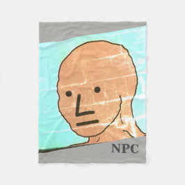 NPC MEME Spaß-Spiel-Spieldecke Fleecedecke