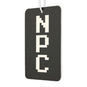 NPC - Nicht abspielbares Zeichen Autolufterfrischer