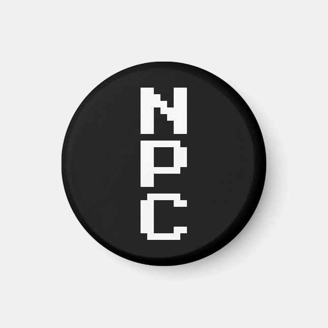 NPC - Nicht abspielbares Zeichen Magnet (Vorne)