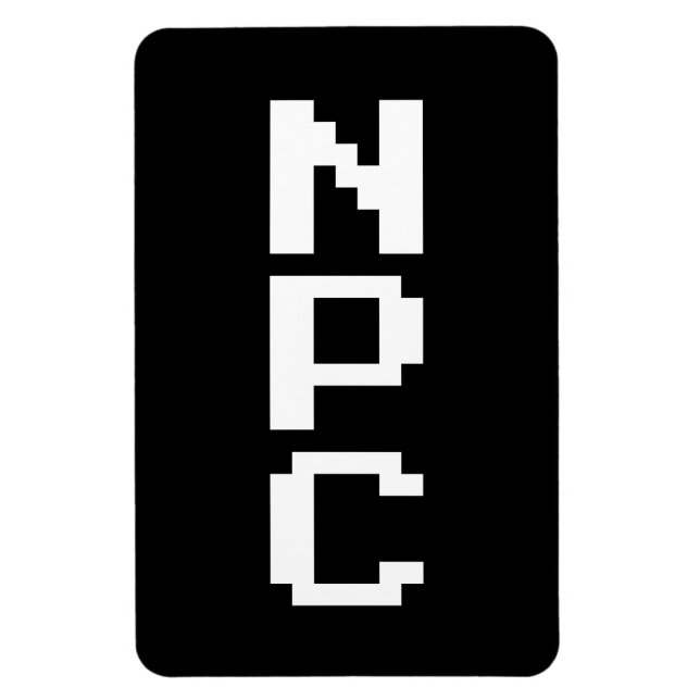NPC - Nicht abspielbares Zeichen Magnet (Vertikal)