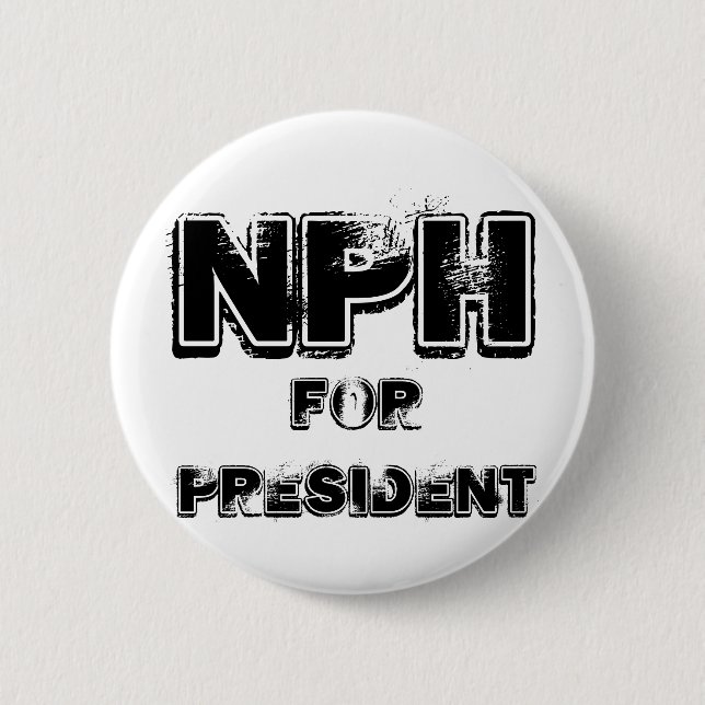 NPH für Präsidenten Button (Vorderseite)