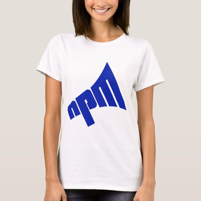 NPM-Logo T-Shirt (Vorderseite)