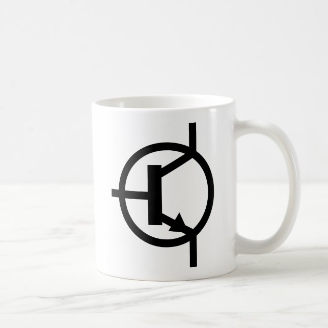 NPNTransistor Tasse (Rechts)
