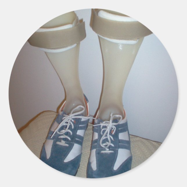 NPO PN-Logos 004 - Maßgeschneiderte Runder Aufkleber (Vorderseite)