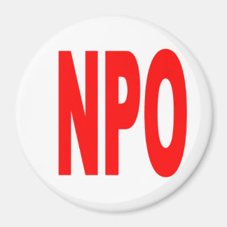 NPO - Runde Magnet