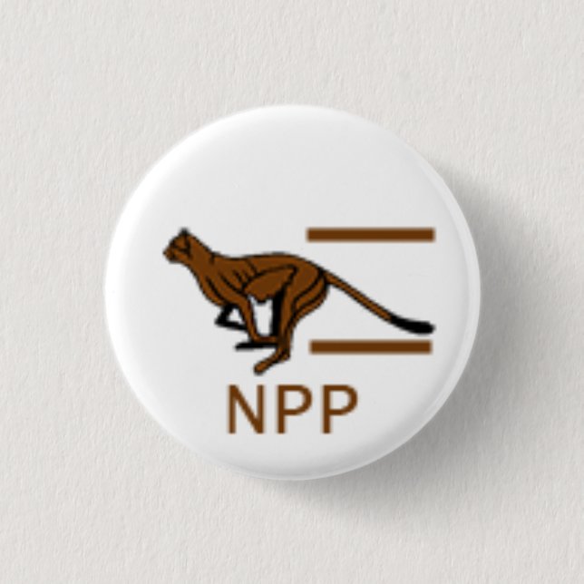 NPP-Party-Logo Button (Vorderseite)