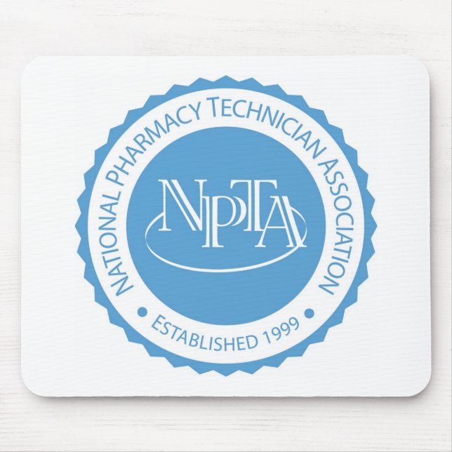 NPTA Siegel-Mausunterlage Mousepad (Vorne)
