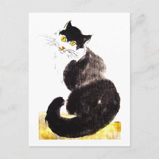 Nr.06 * Katzen-Kunst-Postkarte * Cat-Art-Postcard Postkarte (Vorderseite)