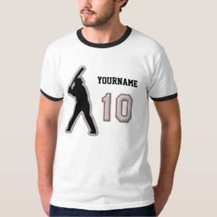 Nr.10 Hitter-Uniform - coole Baseball-Stiche T-Shirt