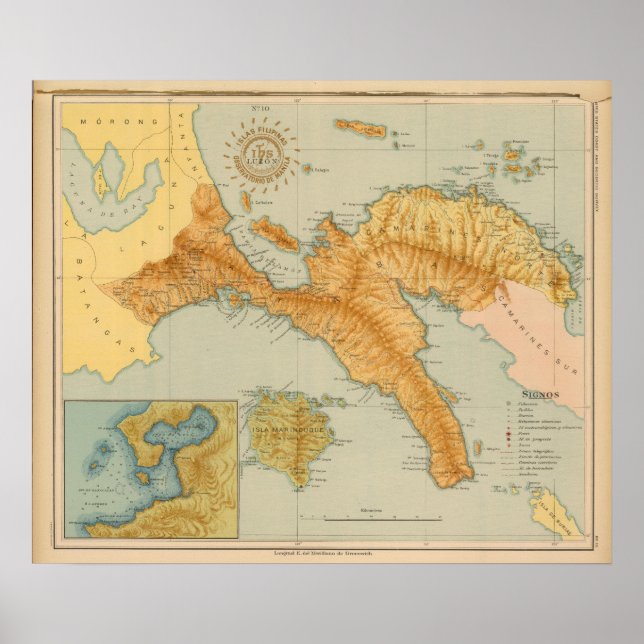 Nr. 10 Luzon Poster (Vorne)