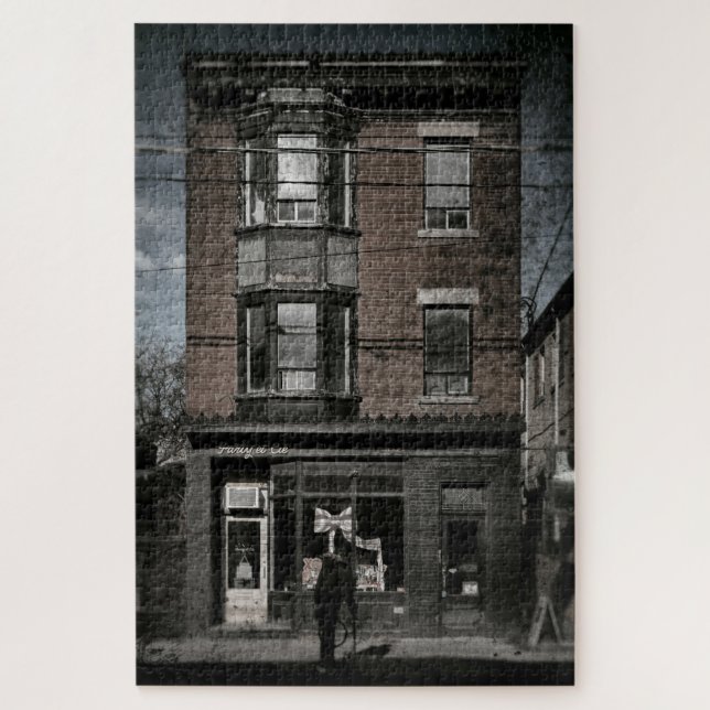 Nr. 1112 Queen St E 2 Old Film Version Puzzle (Vertikal)