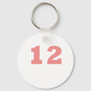 Nr. 12! schlüsselanhänger