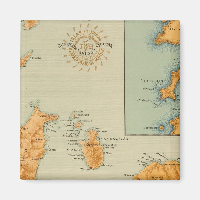Nr. 16 Romblon, Tablas und Sibuyan Magnet (Vorne)