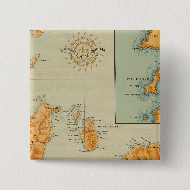 Nr. 16 Romblon, Tabletten und Sibuyan Button (Vorderseite)