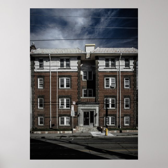 Nr. 1836 Queen St E 2 Color Version Poster (Vorne)