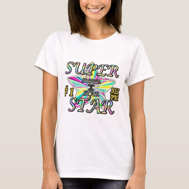 Nr. 1 aller Prosuperstern T-Shirt (Vorderseite)