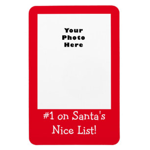Nr. 1 auf der Liste des Weihnachtsmanns (Foto hinz Magnet