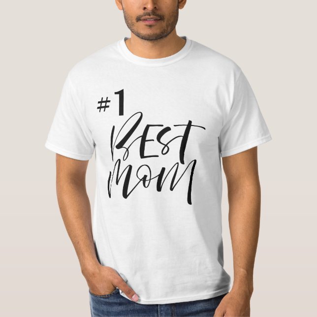 Nr. 1 BEST-MAMA T-Shirt (Vorderseite)